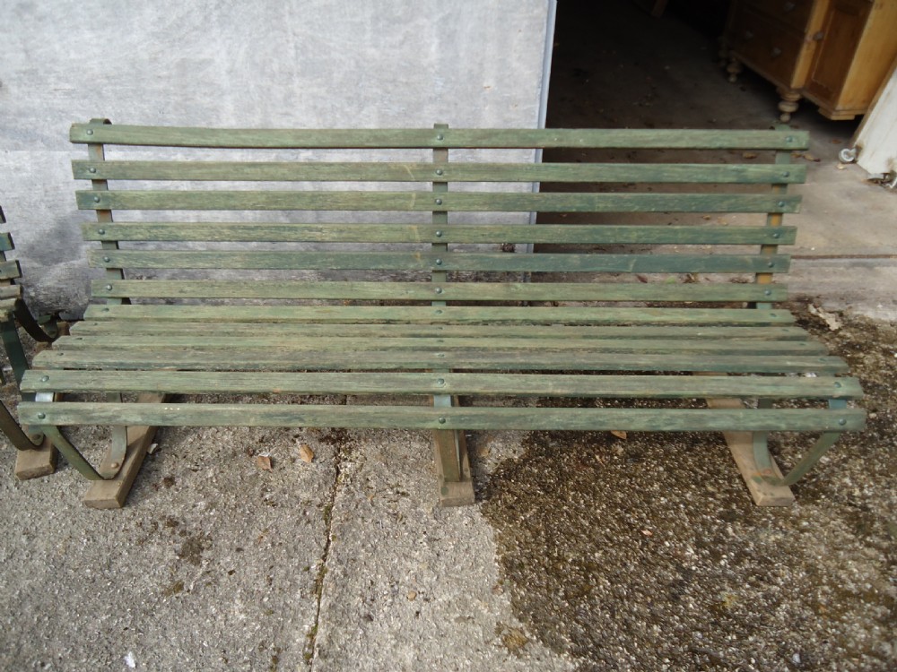 Latted Bench View VI
