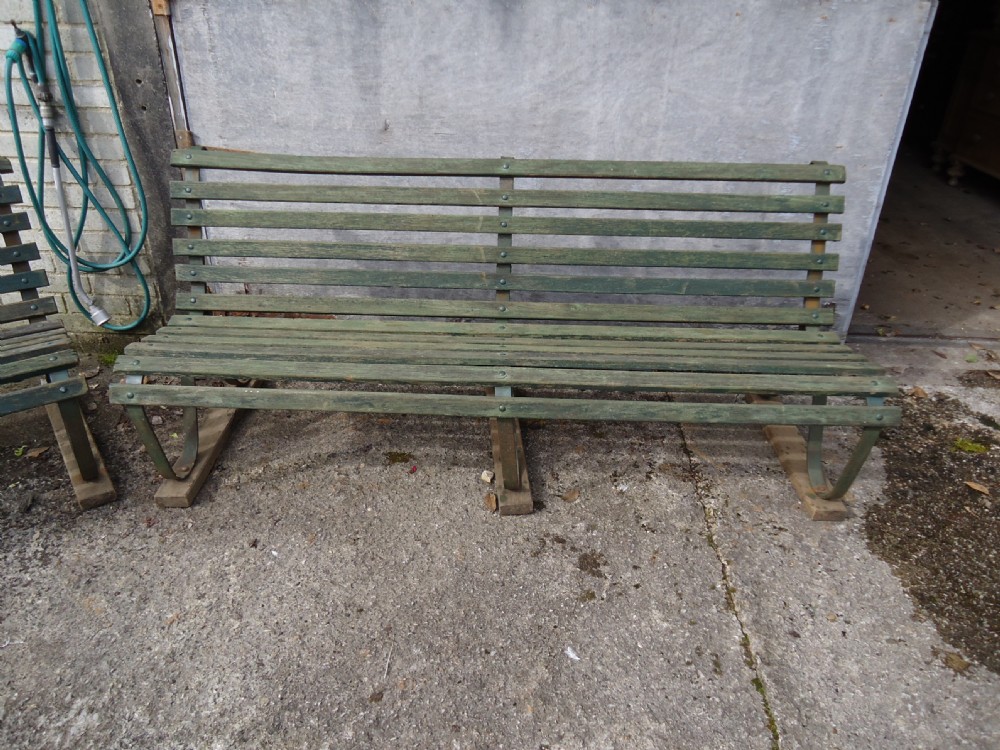 Pair Of Original Steamer Benches View II