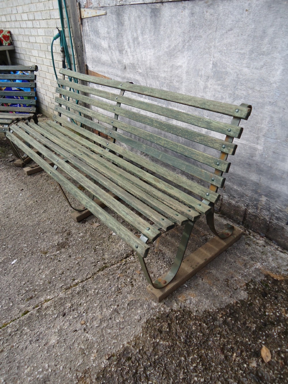 Pair Of Original Steamer Benches View III