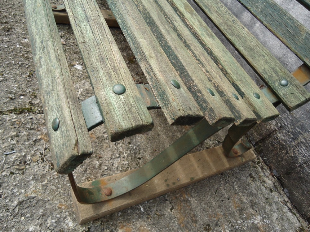 Pair Of Original Steamer Benches View V