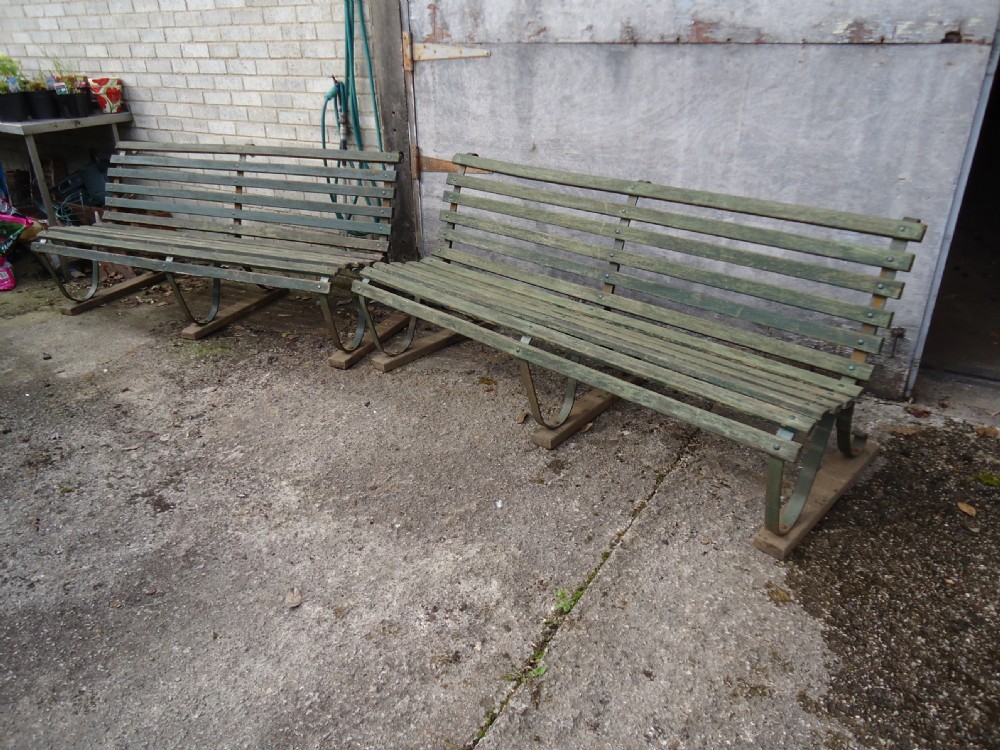 Pair Of Original Steamer Benches View VI