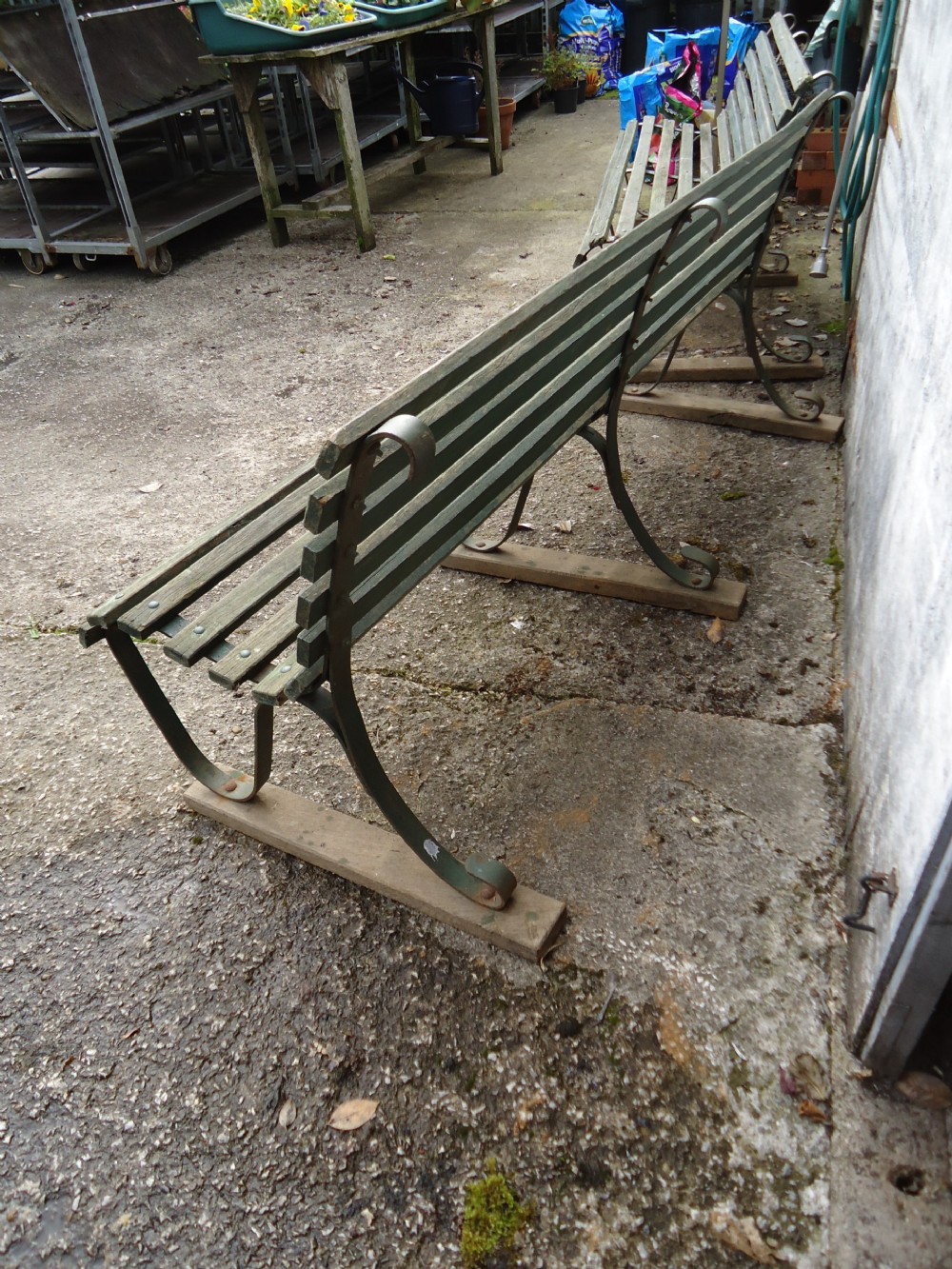 Latted Bench View VII