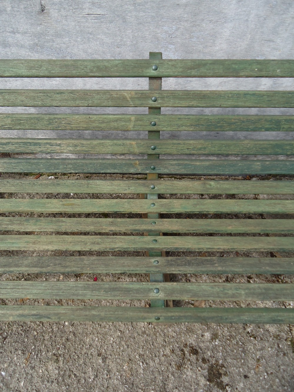 Latted Bench View VIII