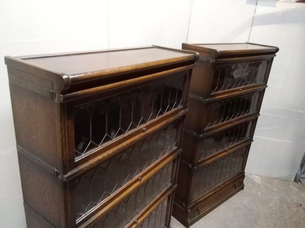 Pair Of Oak Wernick Bookcases  View IV