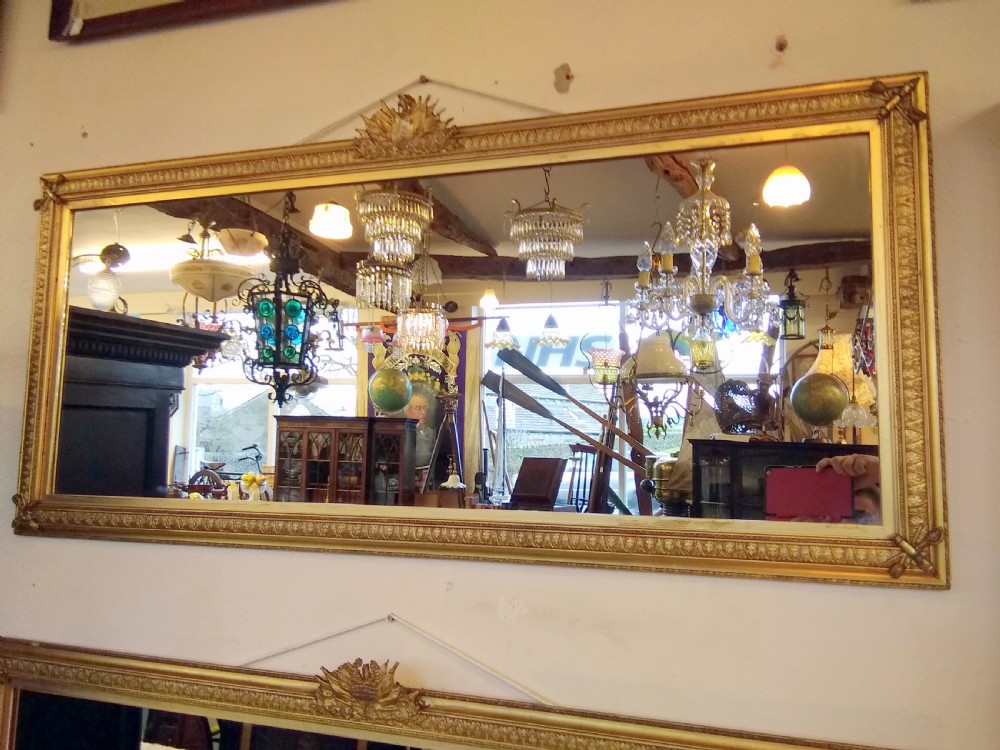 Pair of Rectangular Gilt Mirrors  View IX