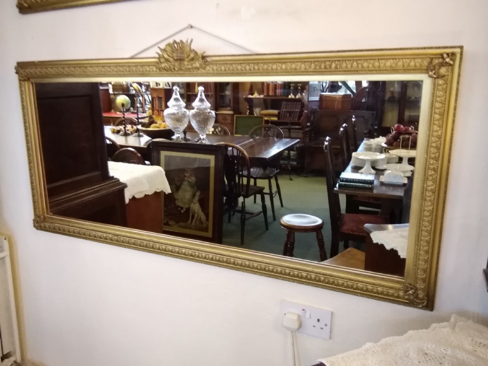 Pair of Rectangular Gilt Mirrors  View X