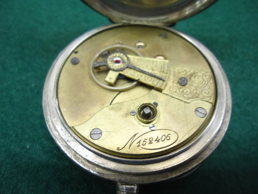Silver Tramway Pocket Watch View IX