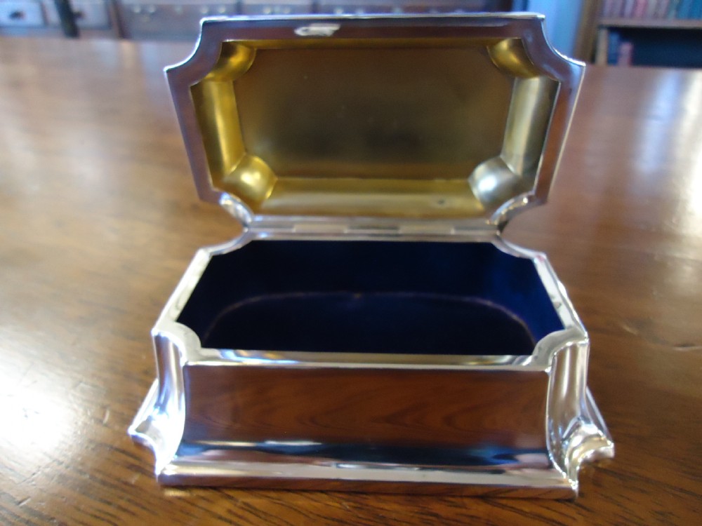 Quality Silver Jewellery Box View VI