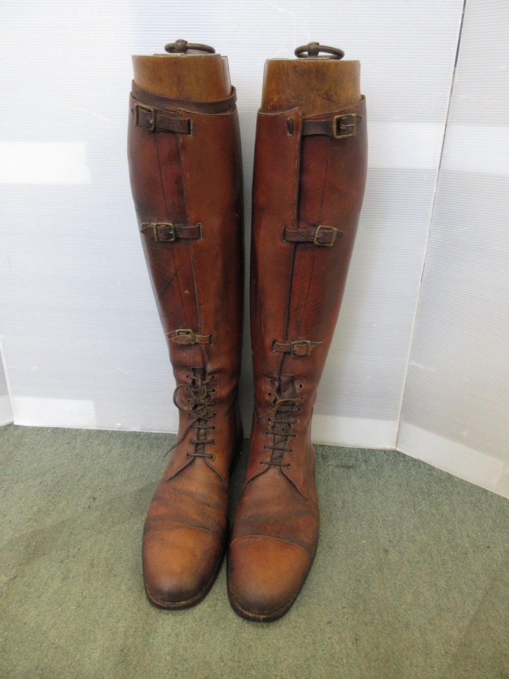 Pair Of Officers Riding Boots 