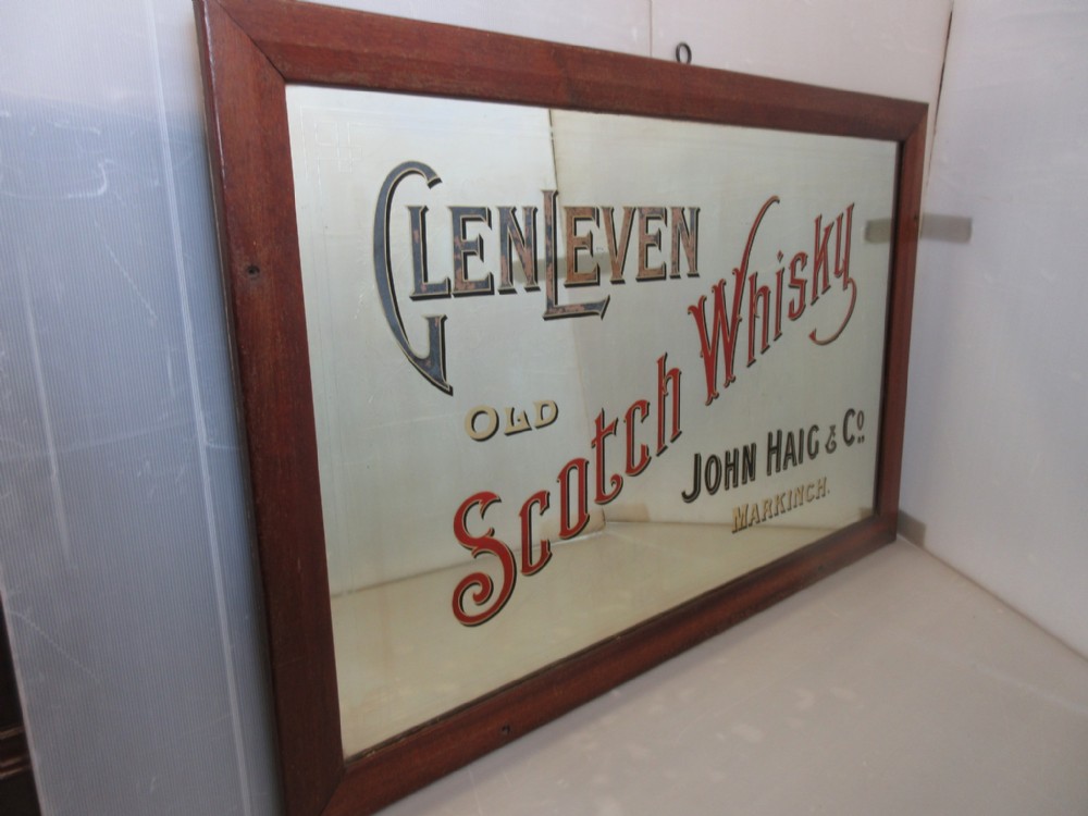 GlenLeven Scotch Whisky Pub Mirror