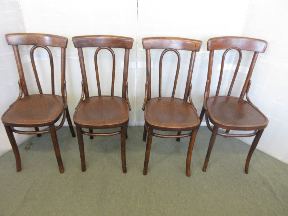 Set of 4 Bentwood Chairs