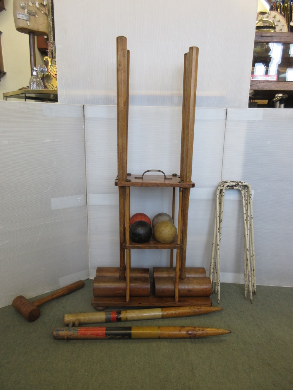 Croquet set 