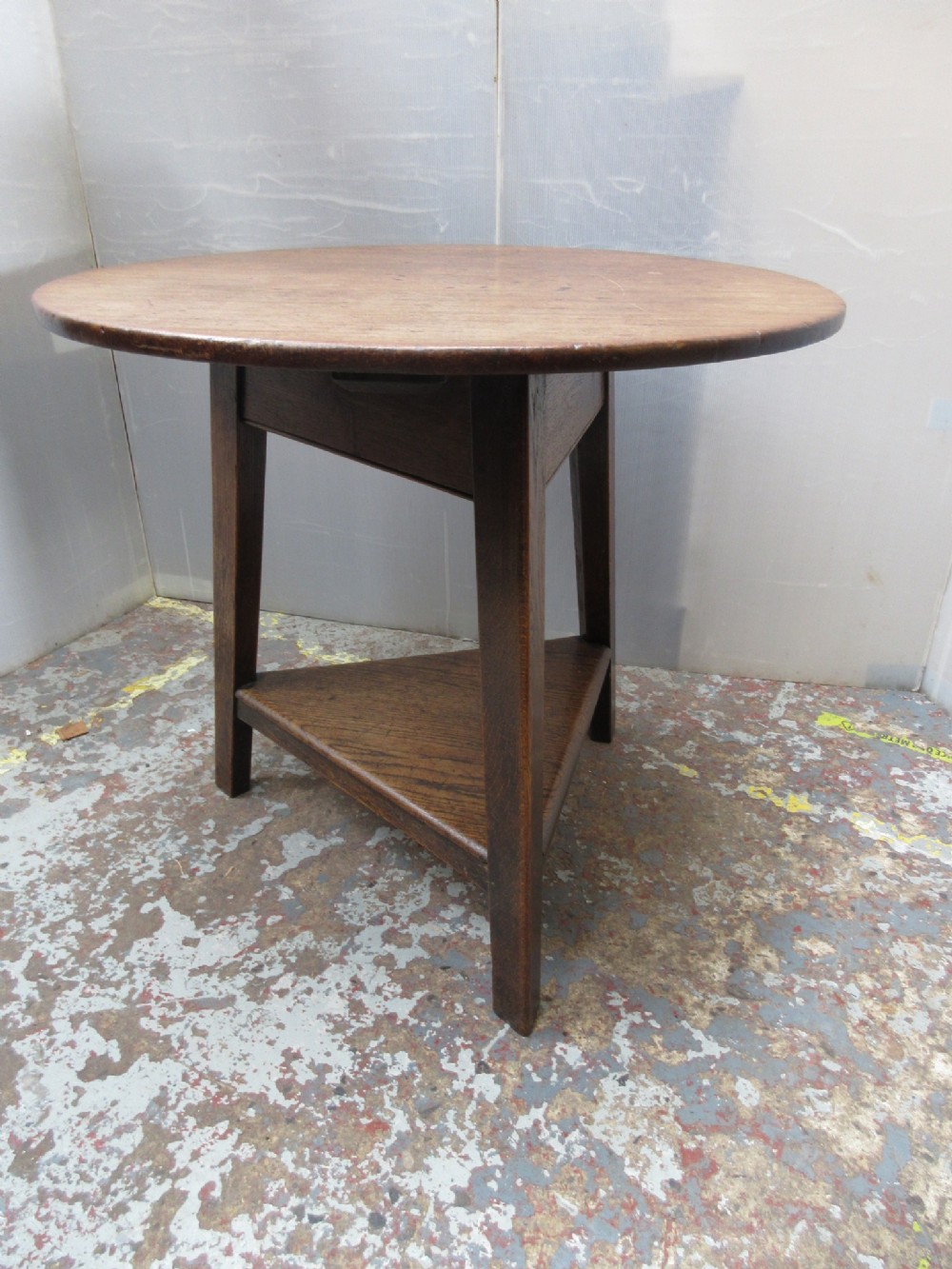 Large Hardwood Cricket Table 