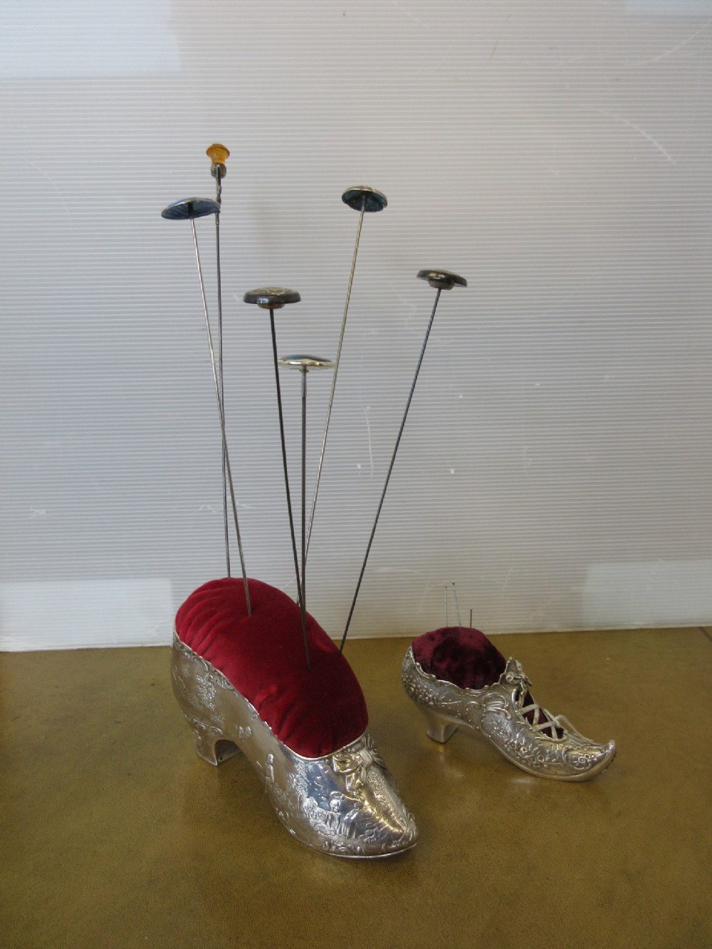Extra Large Silver Pin Cushion
