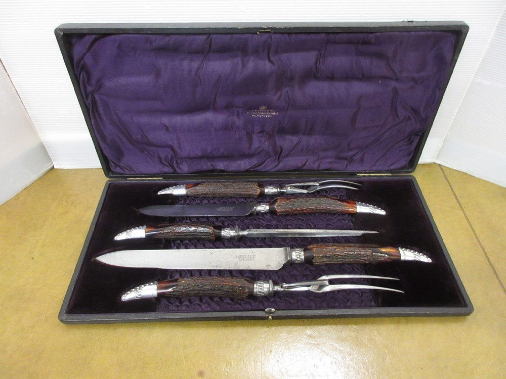 5 Piece Horn Carving Set
