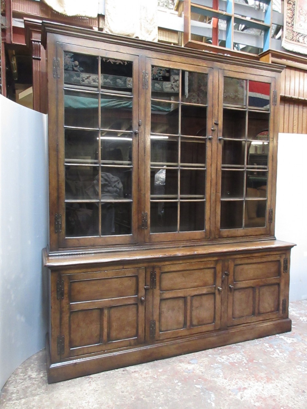 Large Oak Bookcase 