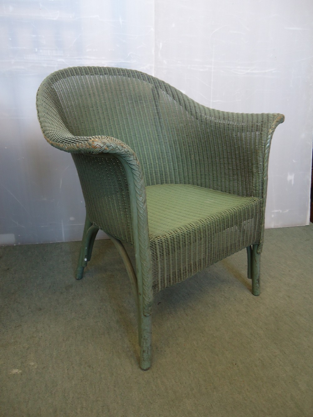 Pair of Wing Lloyd Loom Arm chairs View IV