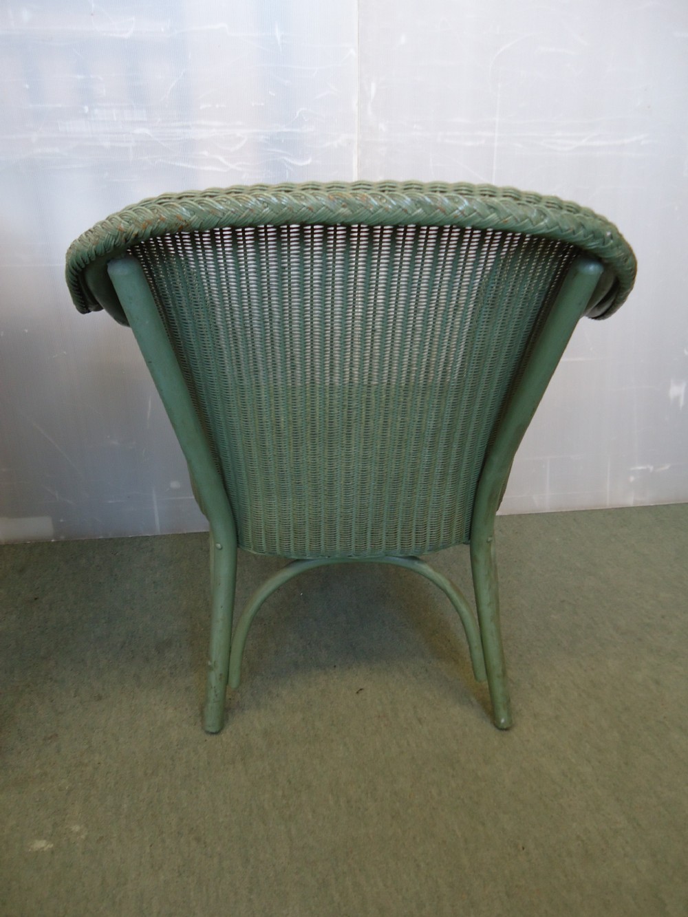 Pair of Wing Lloyd Loom Arm chairs View V