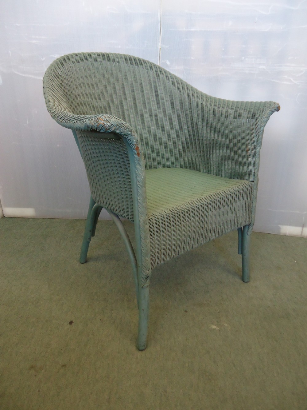 Pair of Wing Lloyd Loom Arm chairs View VIII