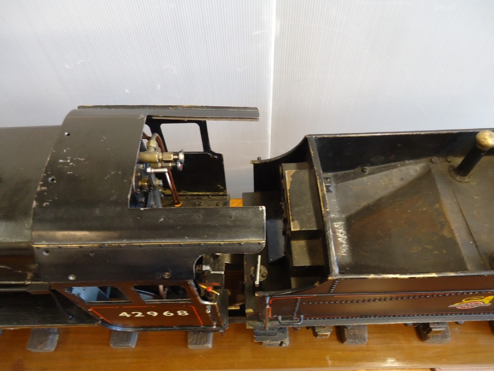 Steam Locomotive  & Tender View IV