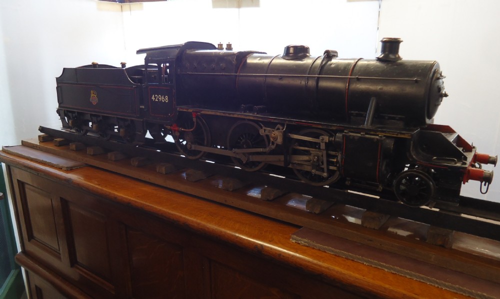 Steam Locomotive  & Tender View IX