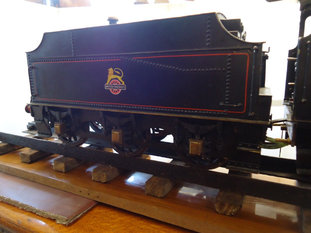 Steam Locomotive  & Tender View X