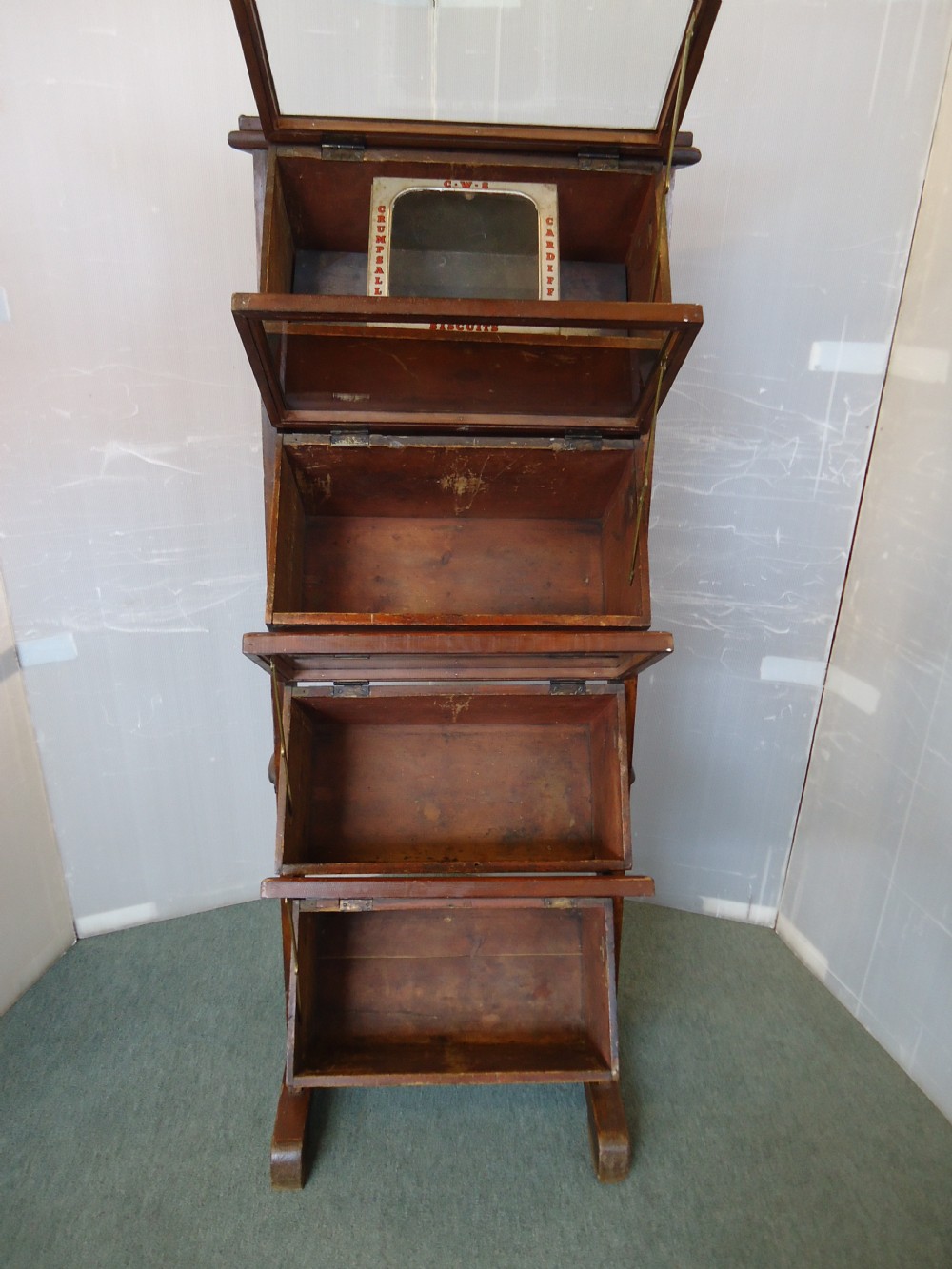 Mahogany Biscuiteer  View VII