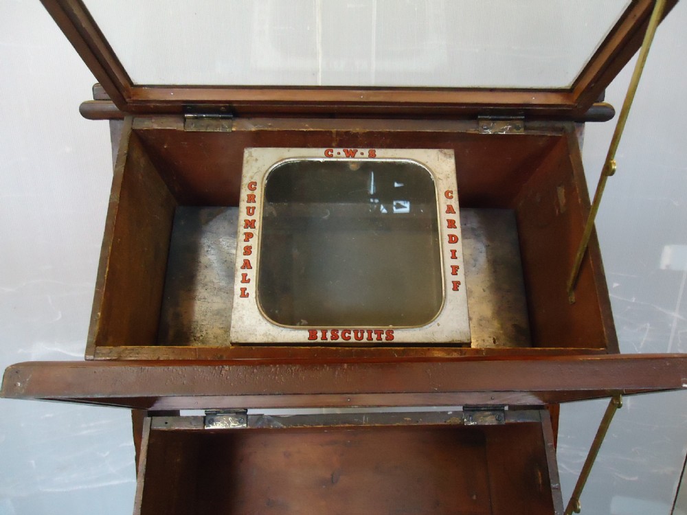 Mahogany Biscuiteer  View VIII