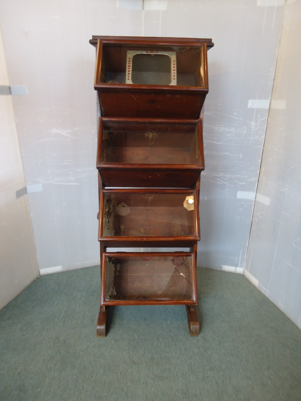 Mahogany Biscuiteer  View IX