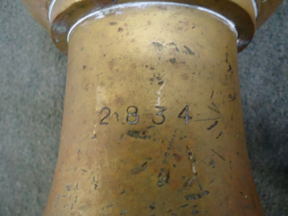 Set 4 Large Brass Weights View VIII