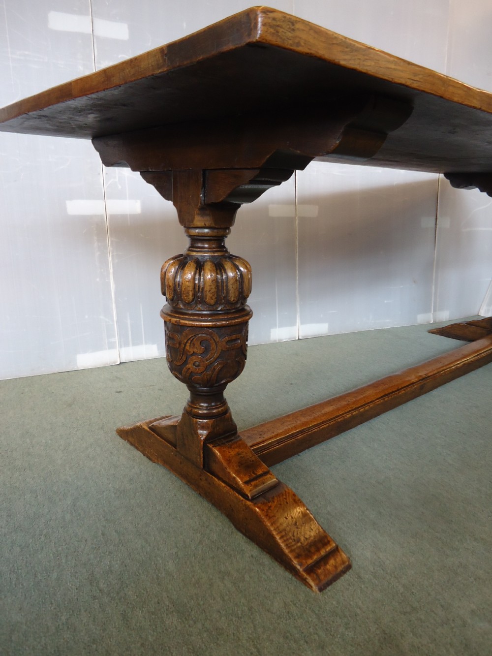 7' Oak Table  View IV