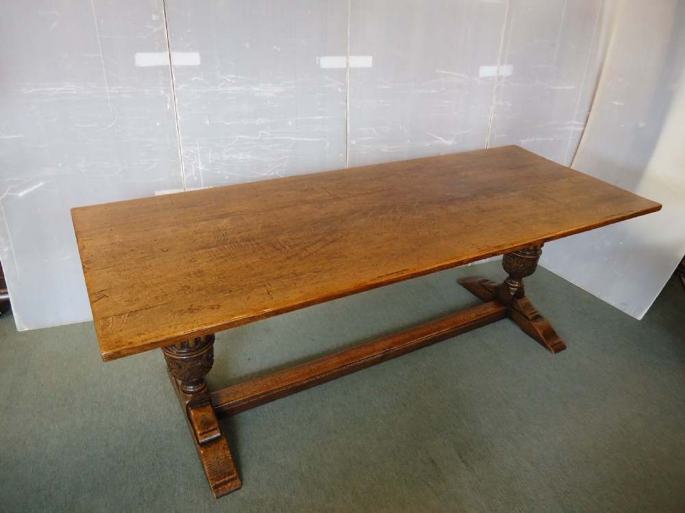 7' Oak Table  View V