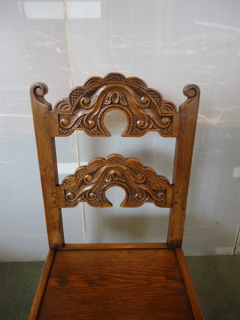 8 Oak Chairs  View III