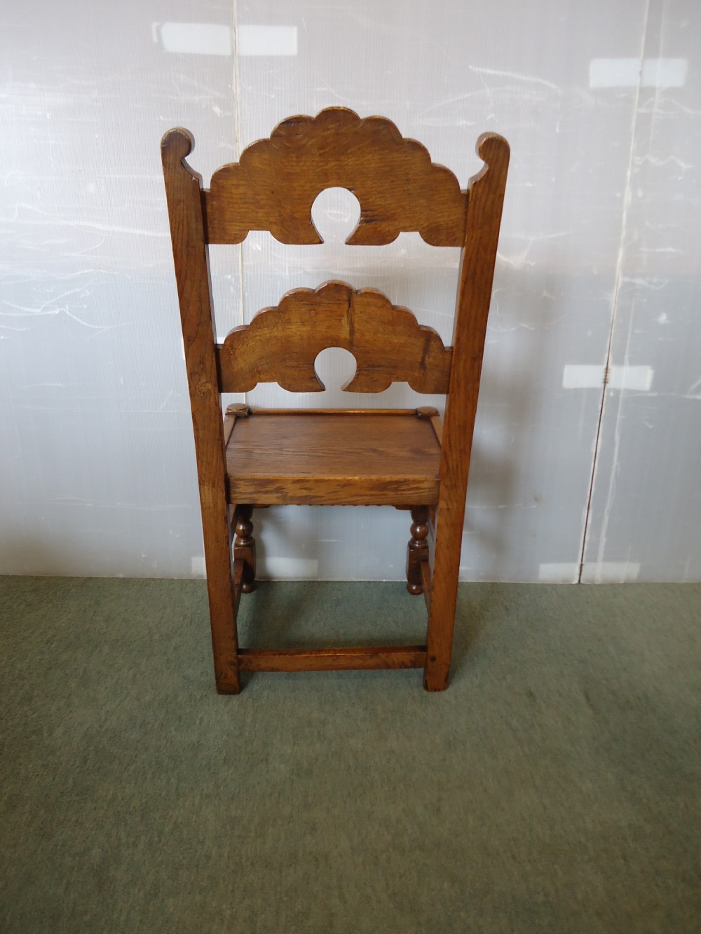 8 Oak Chairs  View IV