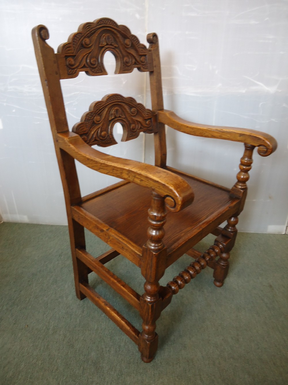 8 Oak Chairs  View VII