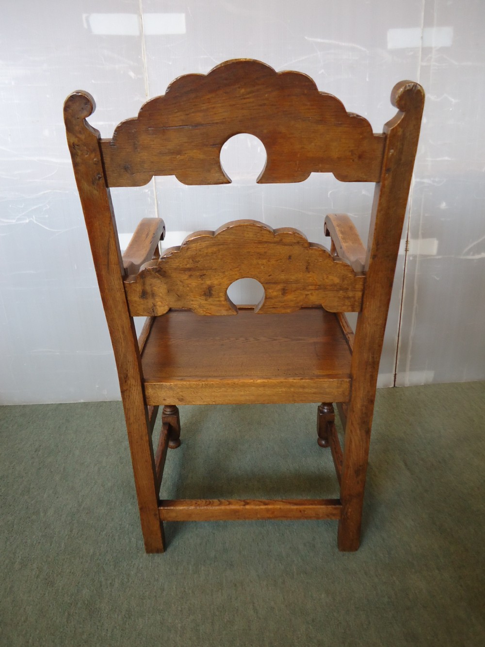 8 Oak Chairs  View VIII