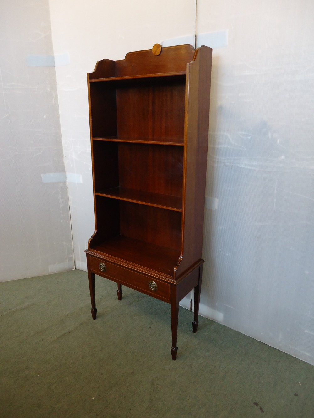Mahoagny Inlaid Bookshelf  View V