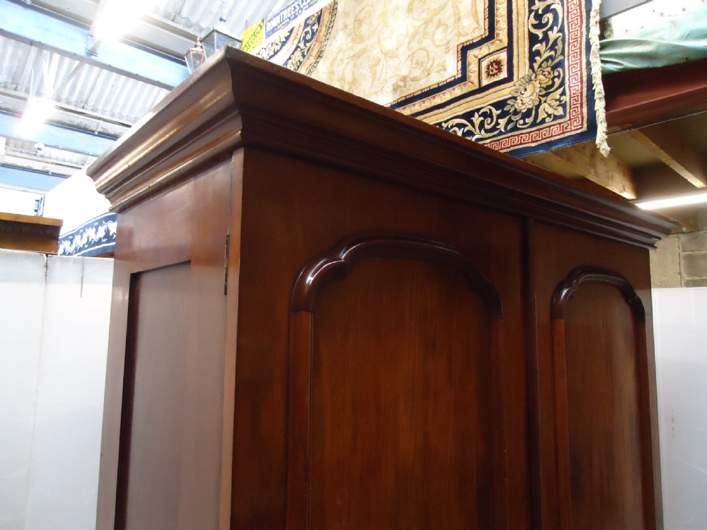 Quality Mahogany Double Robe  View III