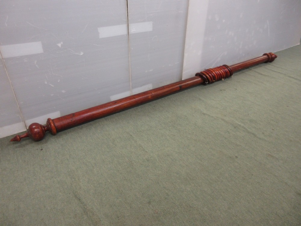 Victorian curtain pole