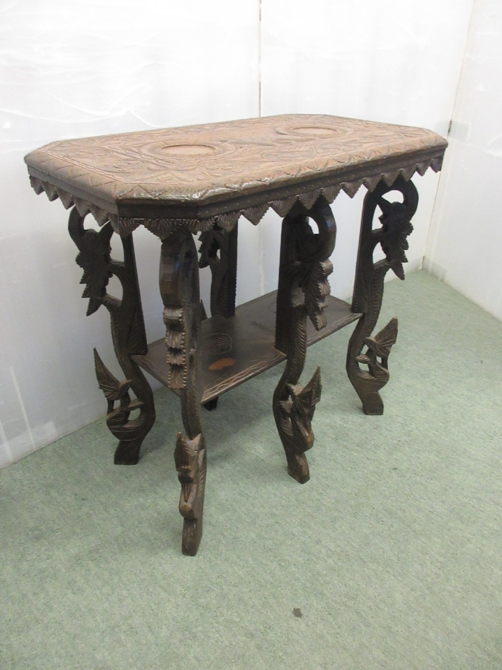 Hardwood Carved Table