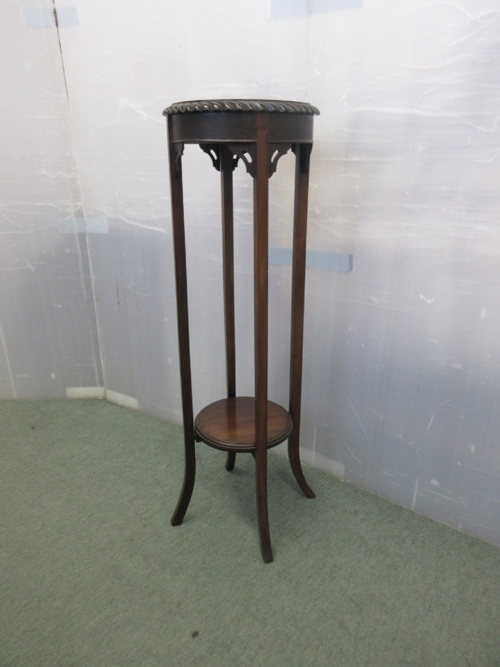 Mahogany Jardinaire Stand