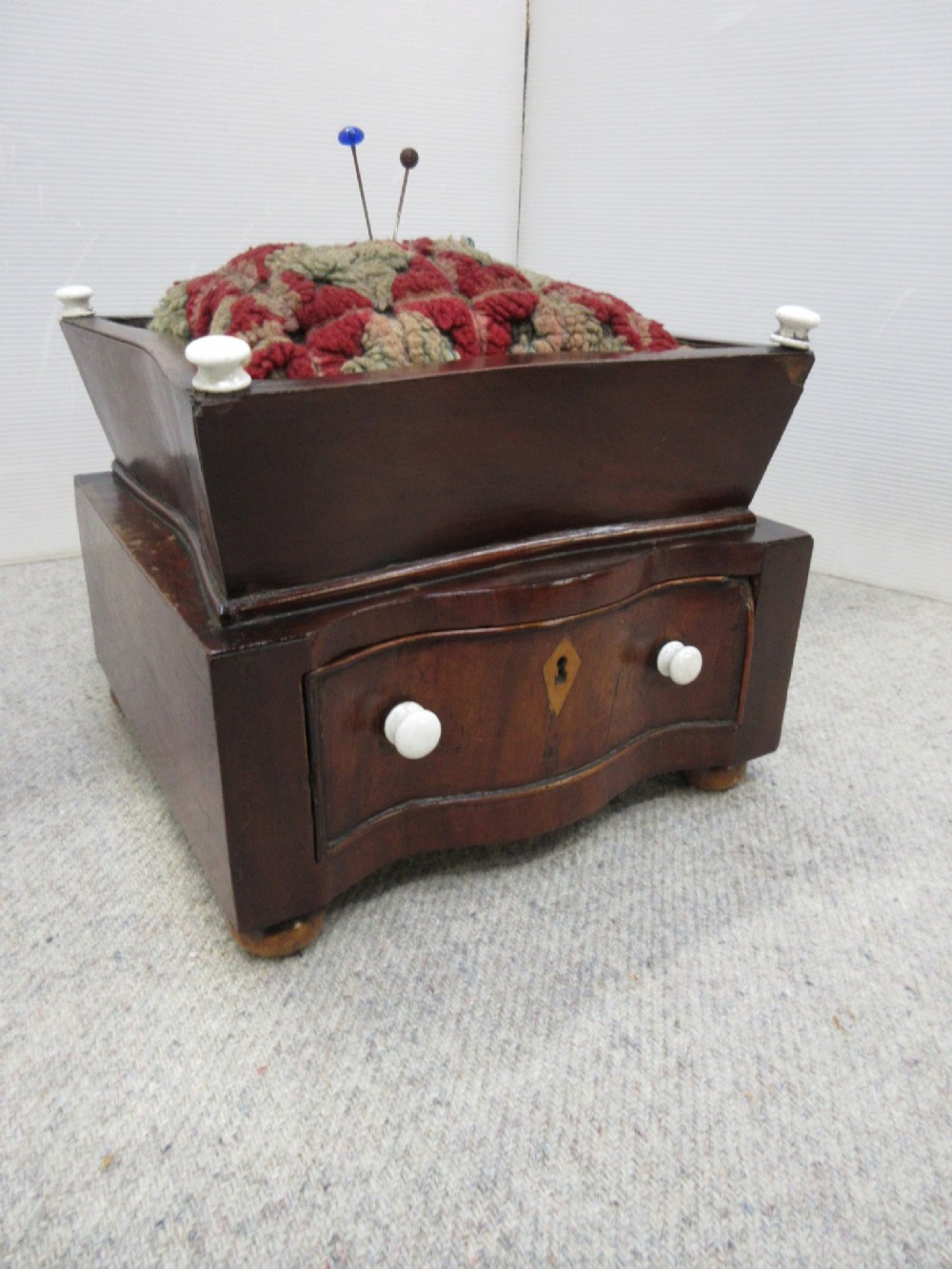 Mahogany Pin Cushion