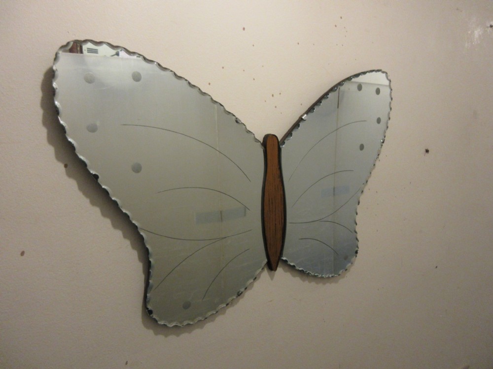 Deco Butterfly Mirror