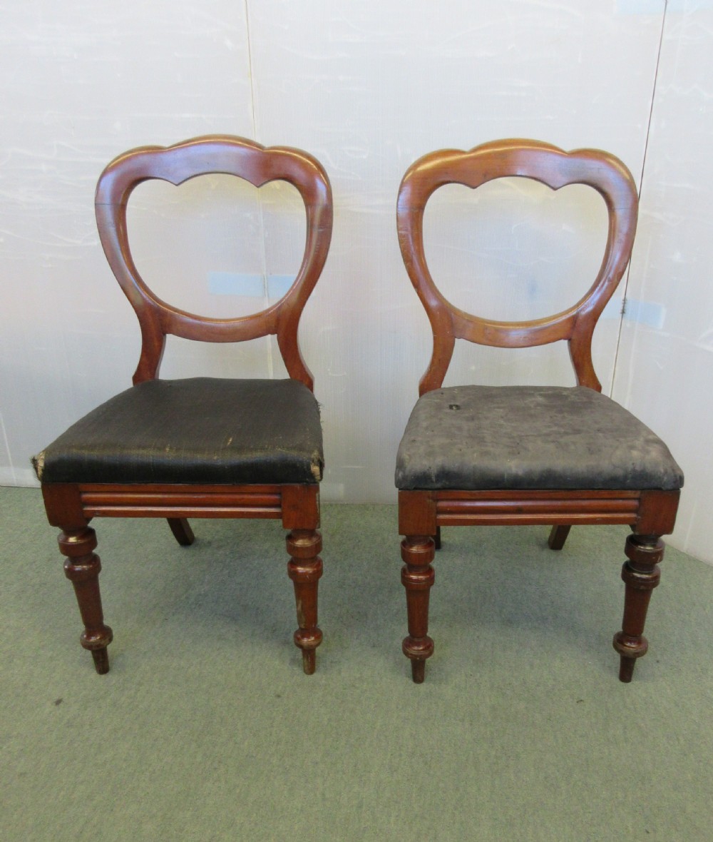 Pair Of Mahogany Chairs