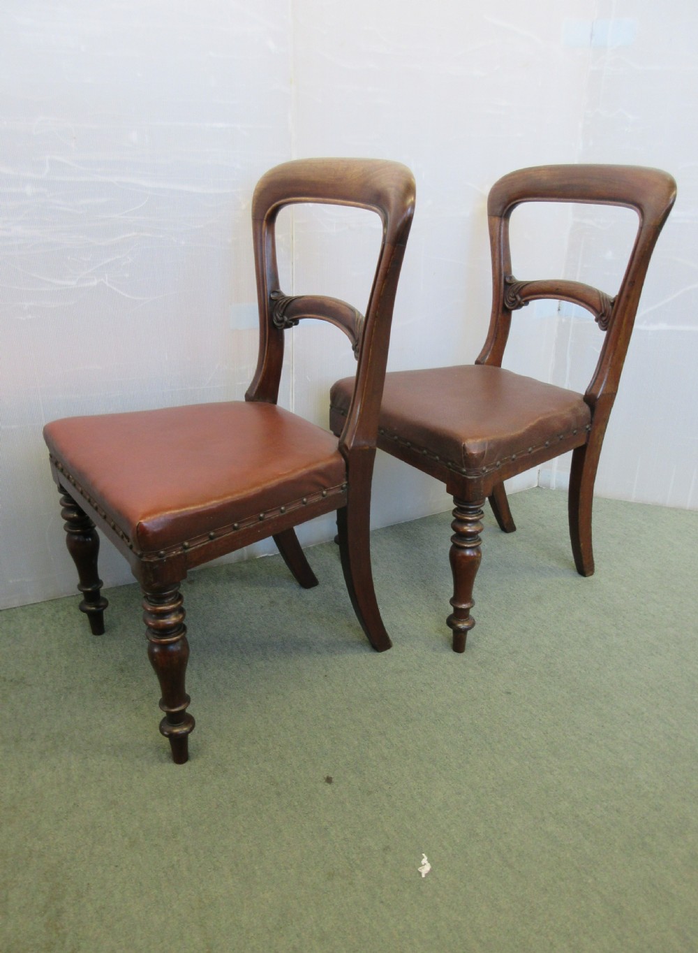 Pair Of Mahogany Chairs  View IV