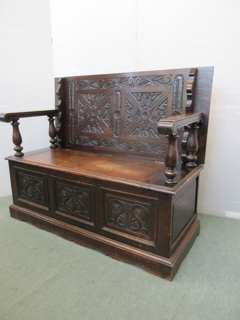 Oak Monks Bench 