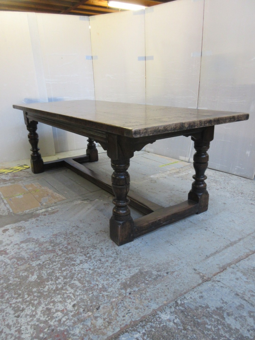 Super Large Oak Table 