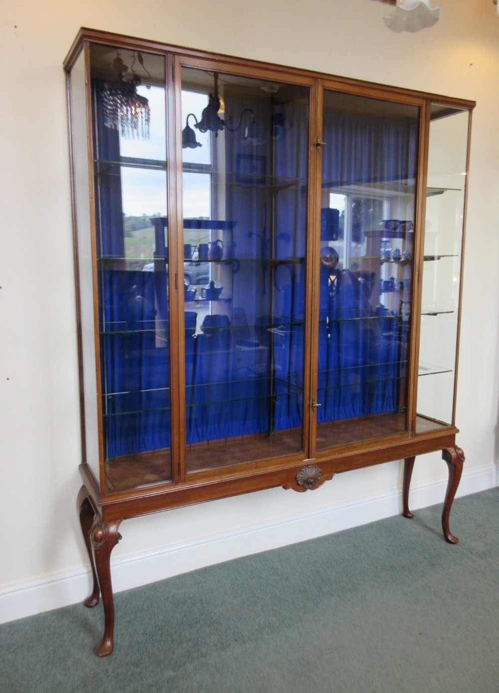 Superb Mahogany shop Display