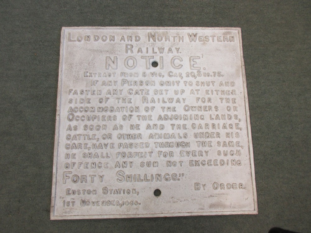 Railway Sign