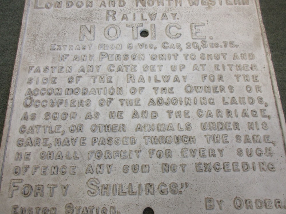 Railway Sign View III